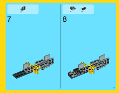 LEGO 31023 instructions page 7 – build guide