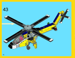 LEGO 31023 instructions page 72 – build guide