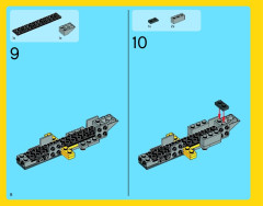 LEGO 31023 instructions page 8 – build guide