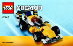 LEGO 31023 instructions page 1 – build guide