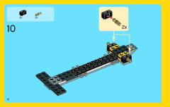 LEGO 31023 instructions page 10 – build guide