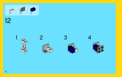 LEGO 31023 instructions page 12 – build guide