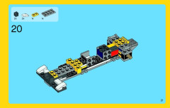LEGO 31023 instructions page 21 – build guide