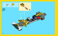 LEGO 31023 instructions page 22 – build guide