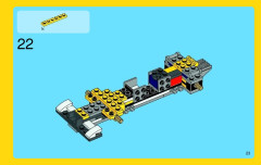 LEGO 31023 instructions page 23 – build guide