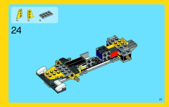 LEGO 31023 instructions page 25 – build guide