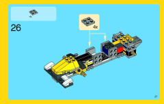 LEGO 31023 instructions page 27 – build guide