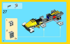 LEGO 31023 instructions page 28 – build guide