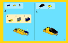 LEGO 31023 instructions page 33 – build guide