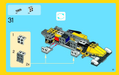 LEGO 31023 instructions page 35 – build guide
