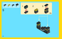 LEGO 31023 instructions page 56 – build guide