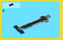 LEGO 31023 instructions page 8 – build guide