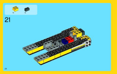 LEGO 31023 instructions page 20 – build guide