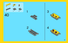 LEGO 31023 instructions page 39 – build guide