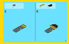 LEGO 31023 instructions page 43 – build guide