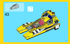 LEGO 31023 instructions page 47 – build guide