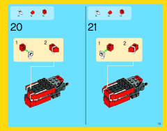 LEGO 31024 instructions page 13 – build guide