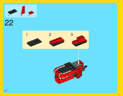 LEGO 31024 instructions page 14 – build guide