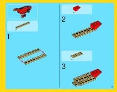LEGO 31024 instructions page 19 – build guide