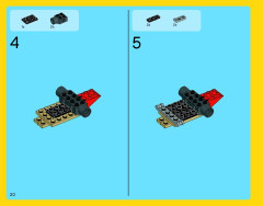 LEGO 31024 instructions page 20 – build guide