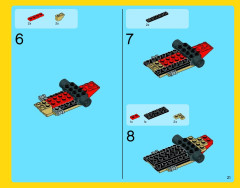LEGO 31024 instructions page 21 – build guide