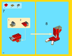 LEGO 31024 instructions page 38 – build guide