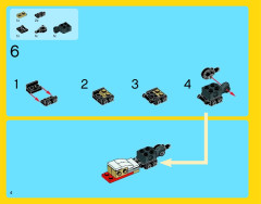 LEGO 31024 instructions page 4 – build guide