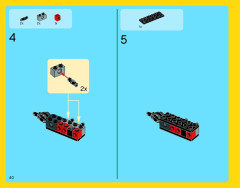 LEGO 31024 instructions page 40 – build guide