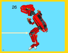 LEGO 31024 instructions page 44 – build guide