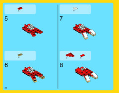 LEGO 31024 instructions page 46 – build guide