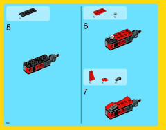 LEGO 31024 instructions page 52 – build guide