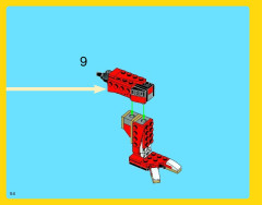 LEGO 31024 instructions page 54 – build guide