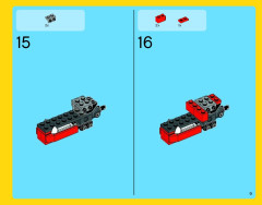 LEGO 31024 instructions page 9 – build guide