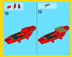 LEGO 31024 instructions page 11 – build guide