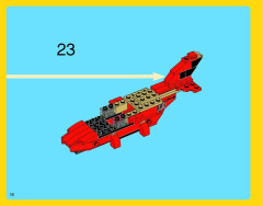 LEGO 31024 instructions page 18 – build guide