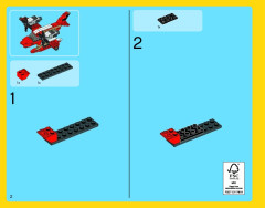 LEGO 31024 instructions page 2 – build guide