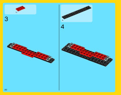 LEGO 31024 instructions page 20 – build guide