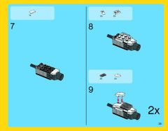 LEGO 31024 instructions page 35 – build guide