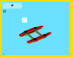 LEGO 31024 instructions page 44 – build guide