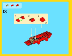 LEGO 31024 instructions page 8 – build guide