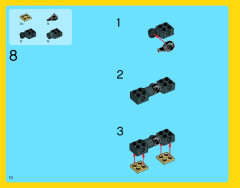 LEGO 31024 instructions page 10 – build guide