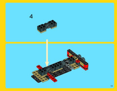 LEGO 31024 instructions page 13 – build guide