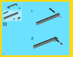 LEGO 31024 instructions page 14 – build guide