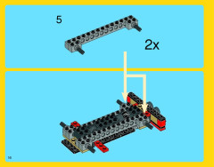 LEGO 31024 instructions page 16 – build guide