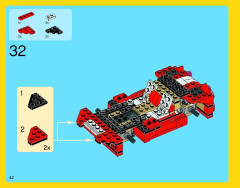LEGO 31024 instructions page 42 – build guide