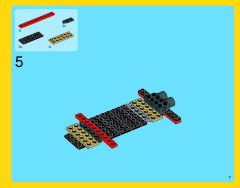 LEGO 31024 instructions page 7 – build guide