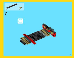 LEGO 31024 instructions page 9 – build guide