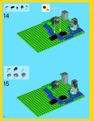 LEGO 31025 instructions page 10 – build guide