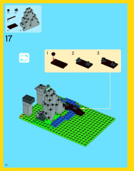 LEGO 31025 instructions page 12 – build guide
