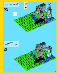 LEGO 31025 instructions page 15 – build guide